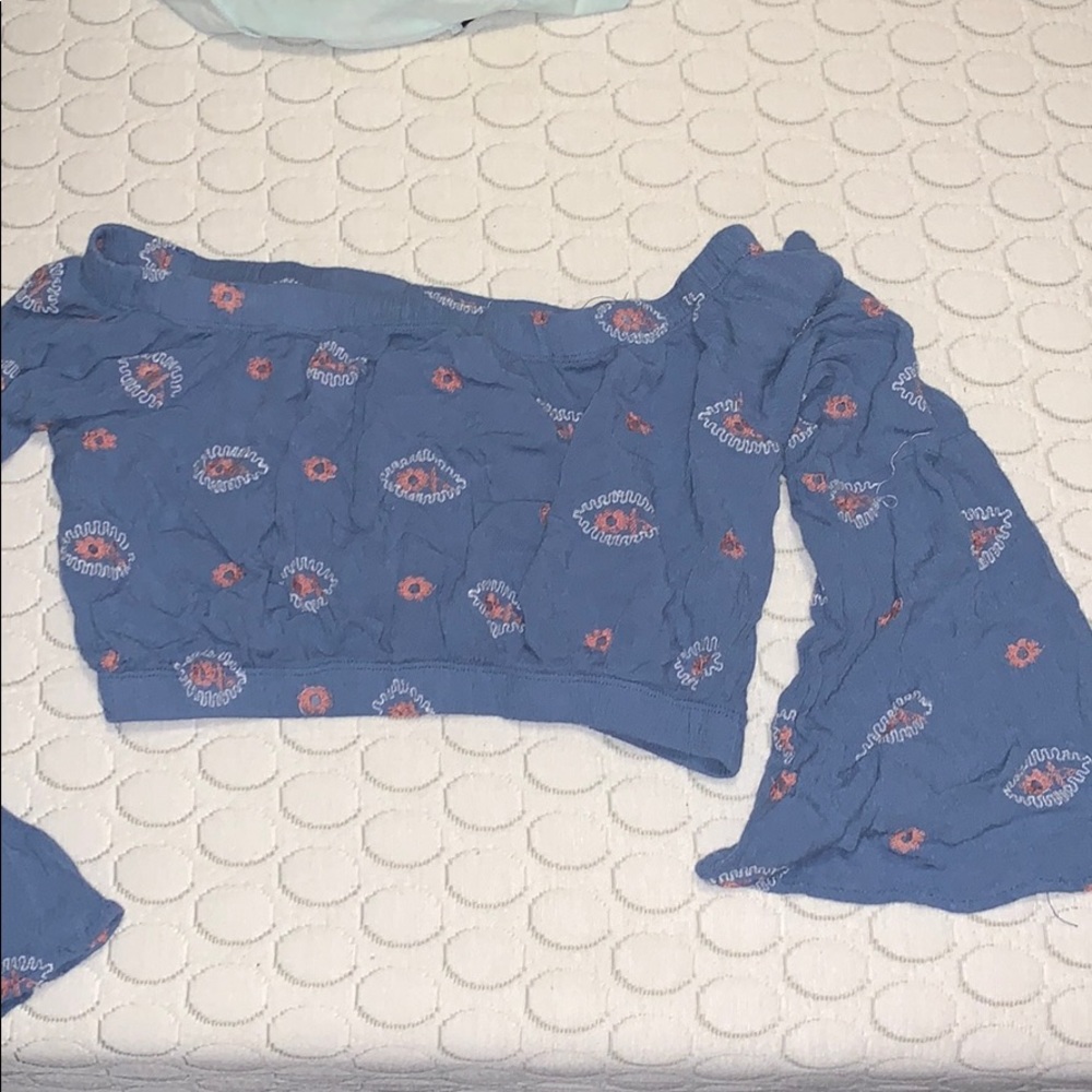 My story crop shirt